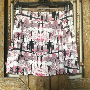 RUNNING SKIRT With Brief Hearts 4-6